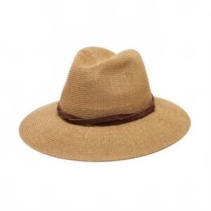 NEW WYETH women's sedona fedora hat in camel